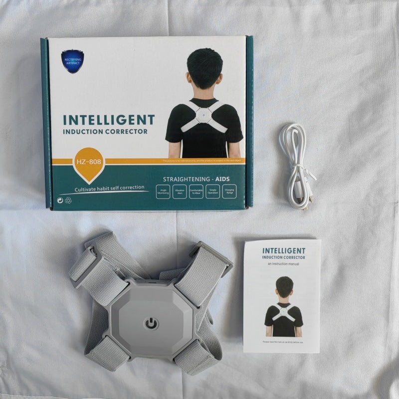 Smart Posture Corrector - Adjustable for Kids & Adults, Real-Time Tracking