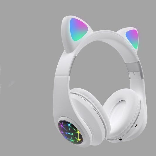 Cat Ear Bluetooth Earbuds – Noise Canceling Wireless Sports Headset