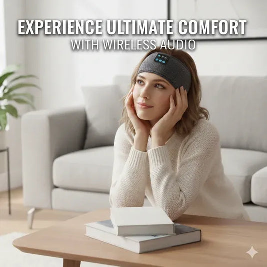 Bluetooth 5.0 Sleep Headband - Wireless Sports Headband with Music