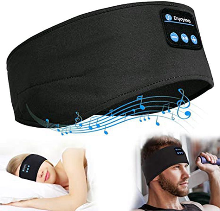 Bluetooth 5.0 Sleep Headband - Wireless Sports Headband with Music