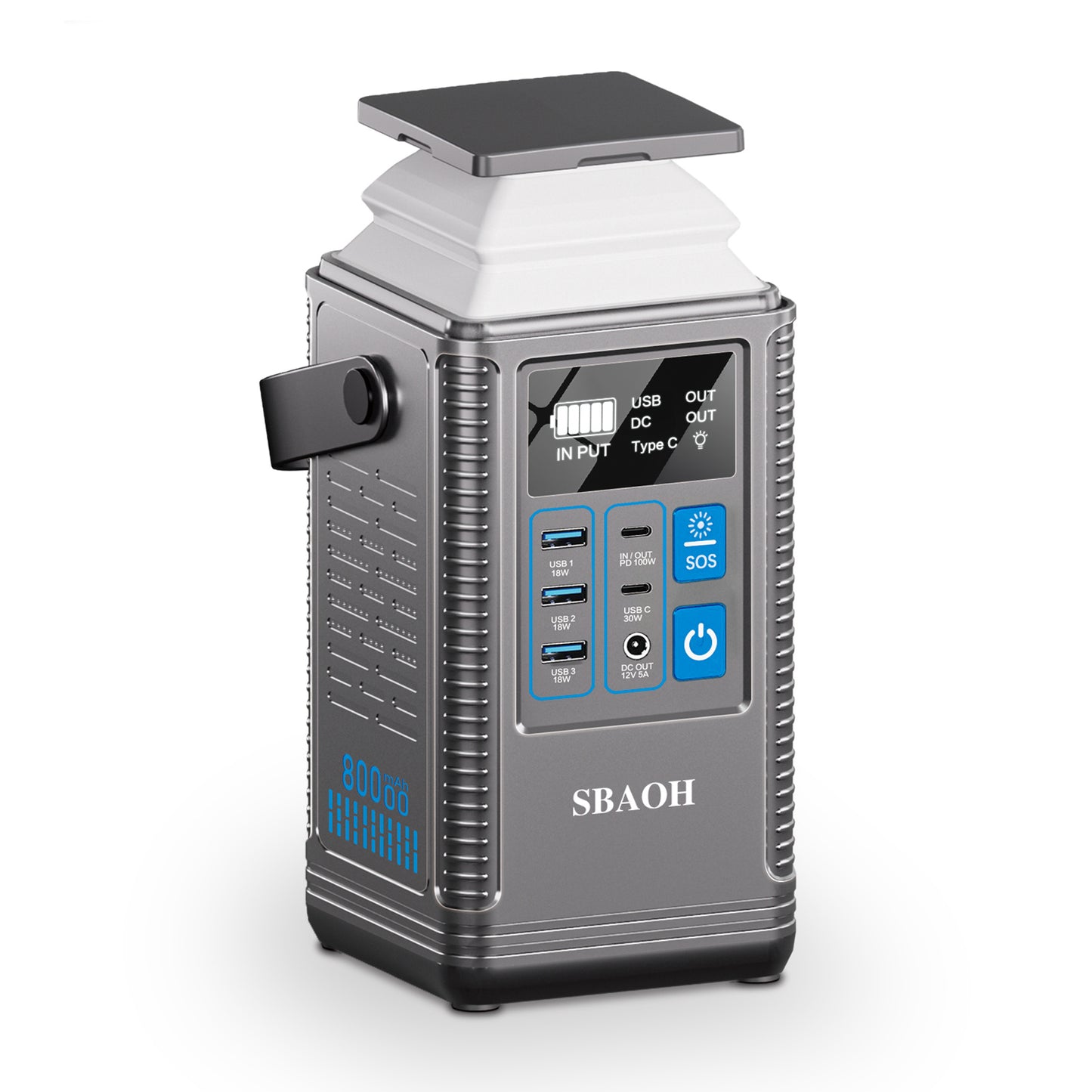 Power Station 296Wh Lithium Battery Mobile Power Supply 80000mAh Portable Rechargeable Battery Outdoor Energy Storage Power Supply "Shipping available to US only."